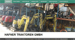 Desktop Screenshot of hafnertraktoren.com